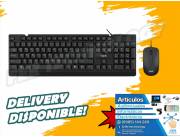 COMBO TECLADO CON MOUSE USB HAVIT KB272CM