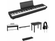 Roland FP-30X Home/Studio Bundle with Digital Piano, Stand, Pedals, Bench, Headphones, and