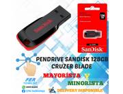 PENDRIVE SANDISK CRUZER BLADE Z50 128GB