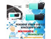 PENDRIVE KINGSTON DTXM 256GB USB 3.2