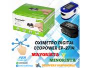 OXIMETRO DE PULSO DE DEDO EP-2714