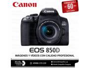 Cámara Canon EOS 850D Kit 18-55mm. Adquirila en cuotas!