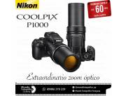 Cámara Nikon Coolpix P1000. Adquirila en cuotas!