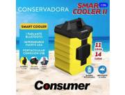 CONSERVADORA 11 LITROS CON PARLANTE SPEAKER SMART COOLER 2 CONSUMER (5645)