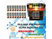 PILA AAA X48 PROPACK ULTRA ALCALINA 1.5V