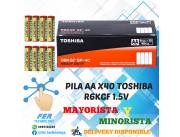PILA AA X40 TOSHIBA R6KGF 1.5V