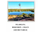 FILADELFIA – BOQUERÓN – CHACO: INMEJORABLE 3.032 HAS, INFRAESTRUCTURA TOTAL, AGRO-GANADERA