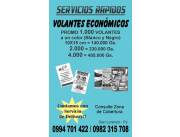 ATENCIÓN VOLANTES ECONÓMICOS