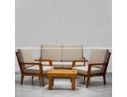 Sofa de madera bella - rustico (5754)