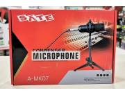 Kit Micrófono para videoconferencias, clases online, grabaciones, Youtuber- SATE A-MK07
