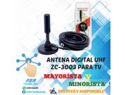 ANTENA DIGITAL UHF ZC-3003 PARA TV