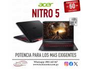 Notebook Acer Nitro 5 Intel Core i5 GTX1650. Adquirila en cuotas!