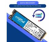 DATA RECOVERY HD SSD M.2 PCIE 1TB CRUCIAL P1 2280 3D NVME CT1000P1SSD8 2000/1700