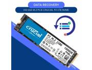 DATA RECOVERY HD SSD M.2 PCIE 1TB CRUCIAL P2 2280 3D NVME CT1000P2SSD8 2400/180