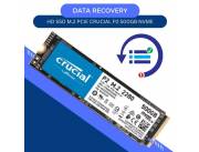 DATA RECOVERY HD SSD M.2 PCIE 500GB CRUCIAL P2 2280 3D NVME CT500P2SSD8 2300/940