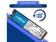 DATA RECOVERY HDD SSD 2.0TB CRUCIAL P2 M.2 MVME