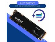 DATA RECOVERY HDD SSD 2.0TB CRUCIAL P3 M.2 NVME