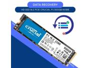 DATA RECOVERY HDD SSD 500GB CRUCIAL M.2 PCIE