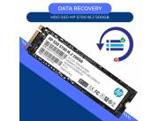 DATA RECOVERY HDD SSD 500GB HP 2LU80AA ABL S700 M.2