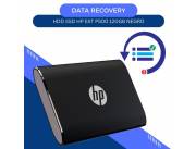 DATA RECOVERY HDD SSD 120GB HP EXT 6FR73AA ABC P500 NEGRO