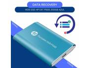 DATA RECOVERY HDD SSD 250GB HP EXT 7PD50AA#ABB P500 AZUL