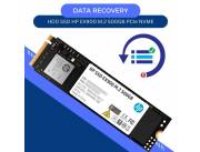 DATA RECOVERY HDD SSD 500GB HP EX900 M.2 NVME