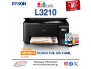 Impresora Multifuncional Epson EcoTank L3210. Adquirila en cuotas!