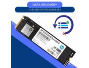 DATA RECOVERY HDD SSD 256GB HP S750 M.2