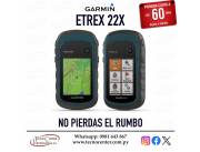 GPS Garmin ETREX 22X. Adquirilo en cuotas!