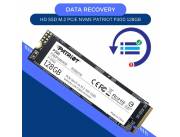 DATA RECOVERY HD SSD M.2 PCIE 128GB PATRIOT NVME P300P128GM28 1600/600