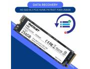 DATA RECOVERY HD SSD M.2 PCIE 256GB PATRIOT NVME P300P256GM28 2100/1100