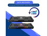 DATA RECOVERY HD SSD M.2 PCIE 1TB PATRIOT VIPER NVME VPR100-1TBM28H RGB 3300/2900