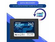DATA RECOVERY HD SSD SATA3 240GB PATRIOT BURST ELITE PBE240GS25SSDR