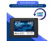 DATA RECOVERY HD SSD SATA3 480GB PATRIOT BURST ELITE PBE480GS25SSDR