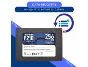 DATA RECOVERY HD SSD SATA3 256GB PATRIOT P210 P210S256G25 500/400