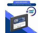 DATA RECOVERY HD SSD SATA3 512GB PATRIOT P210 P210S512G25 520/430