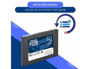 DATA RECOVERY HD SSD SATA3 512GB PATRIOT P220 P220S512G25 550/500