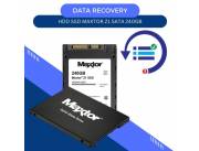 DATA RECOVERY HDD SSD 240GB MAXTOR SATA