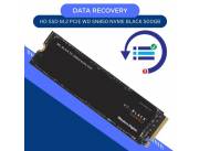 DATA RECOVERY HD SSD M.2 PCIE 500GB WD NVME WDS500G1XHE BK SN850 C/DISIPADOR 7000/