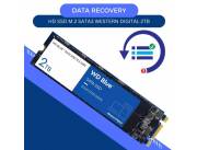 DATA RECOVERY HD SSD M.2 SATA3 2TB WESTERN DIGITAL WDS200T2B0B BLUE 560/530