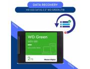 DATA RECOVERY HD SSD SATA3 2TB WD WDS200T2G0A GREEN 545/