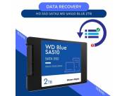 DATA RECOVERY HD SSD SATA3 2TB WESTERN DIGITAL WDS200T2B0A BLUE 560/530