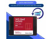 DATA RECOVERY HD SSD SATA3 500GB WD SA500 NAS WDS500G1R0A RED 560/530
