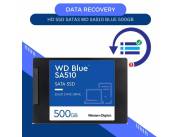 DATA RECOVERY HD SSD SATA3 500GB WESTERN DIGITAL WDS500G2B0A BLUE 560/530