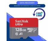 DATA RECOVERY MEM SD 128GB SANDISK 100MBS CLASE 10