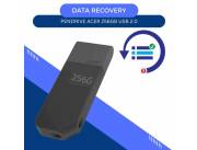 DATA RECOVERY PEN DRIVE 256GB USB 2.0 ACER