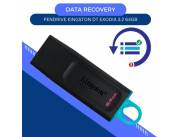 DATA RECOVERY PEN KINGSTON 64GB DTX/64GB DATATRAVELER EXODIA 3.2