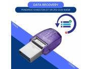 DATA RECOVERY PEN KINGSTON 64GB DTDUO3CG3/64GB USB/USB-C DATATRAVELER MICRO-DUO