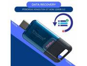 DATA RECOVERY PEN KINGSTON 128GB DT80M/128GB USB-C DATATRAVELER 80M 3.2