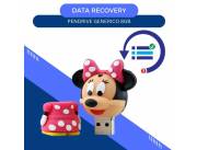 DATA RECOVERY PENDRIVE 8GB- DISNEY MINNIE ROSA